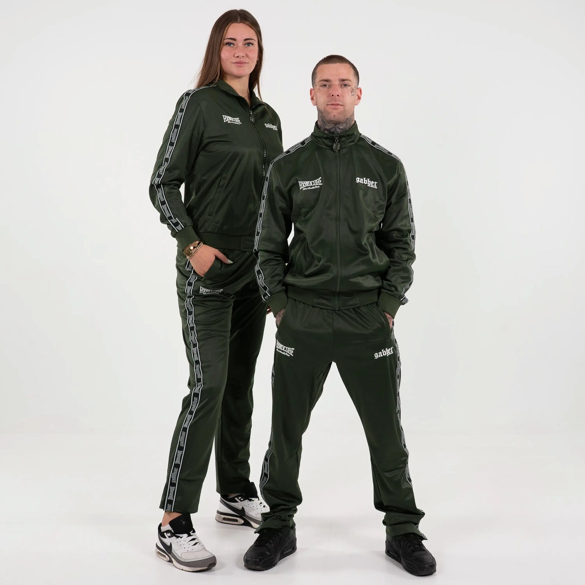 Track Pants 100% Hardcore „Gabber” – Army Green – Track Pants hardcore / gabber | TrueHardcoreStore
