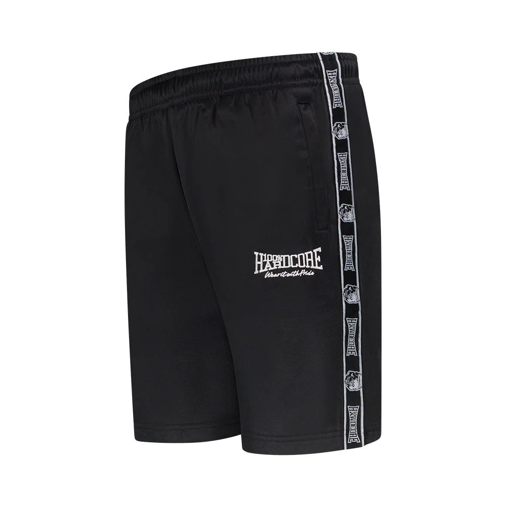 Track Pants Short 100% Hardcore „Essential” Black – Track Pants Short hardcore / gabber | TrueHardcoreStore