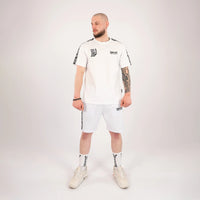 Track Pants Short 100% Hardcore „Essential” White – Track Pants Short hardcore / gabber | TrueHardcoreStore