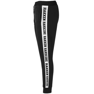 hakken hardcore track trousers black – full length