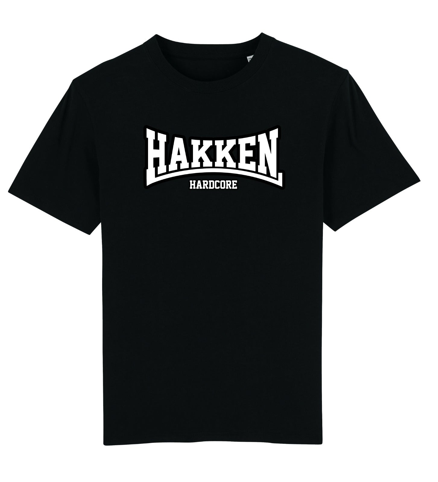 Hakken Hardcore Classic T-shirt black – front