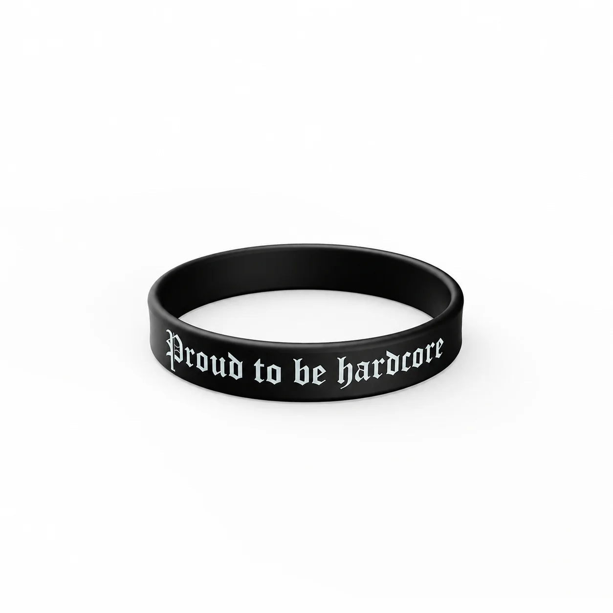 Wristband 100% Hardcore "Proud to Be Hardcore" – Wristbands hardcore / gabber | TrueHardcoreStore